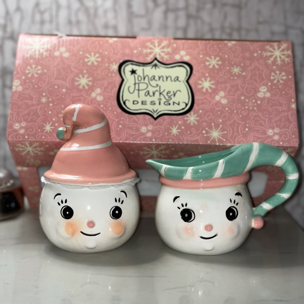 JOHANNA PARKER •SUGAR & CREAMER SET•